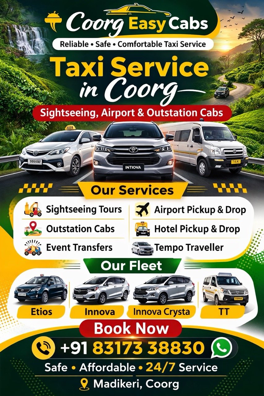 Abbey Falls in Coorg